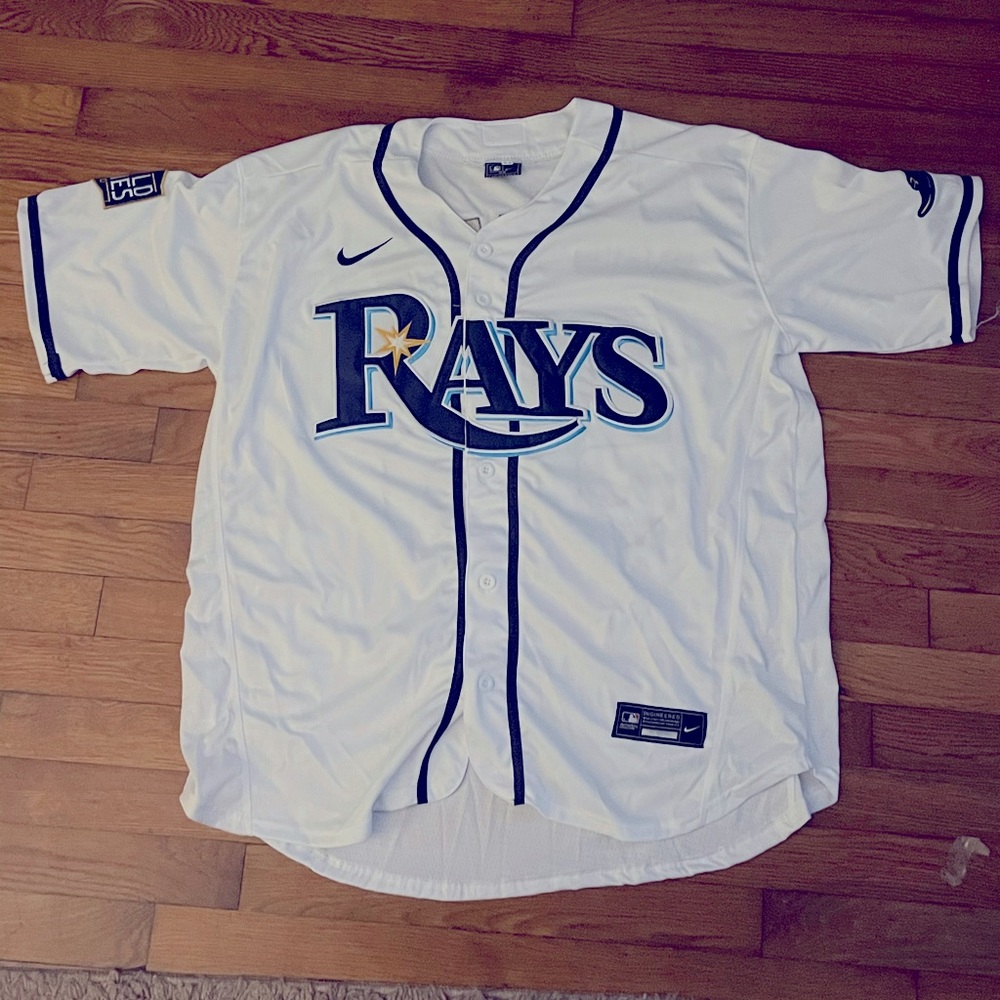 *BRAND NEW* 2020 World Series Rays Jersey #56